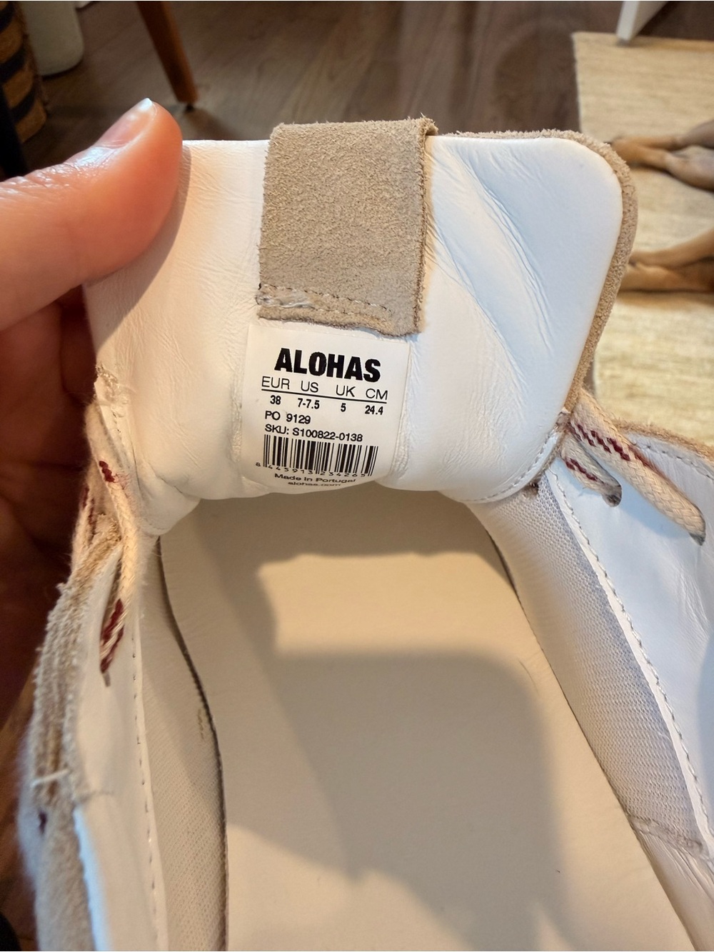 ALOHAS Beige Suede Tb.56 - Picture 6 of 6